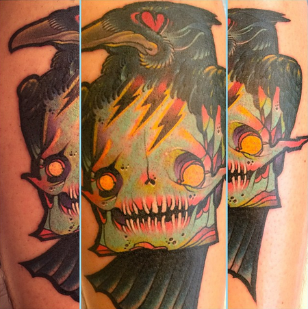 Tattoos - Bird Skull - 101792